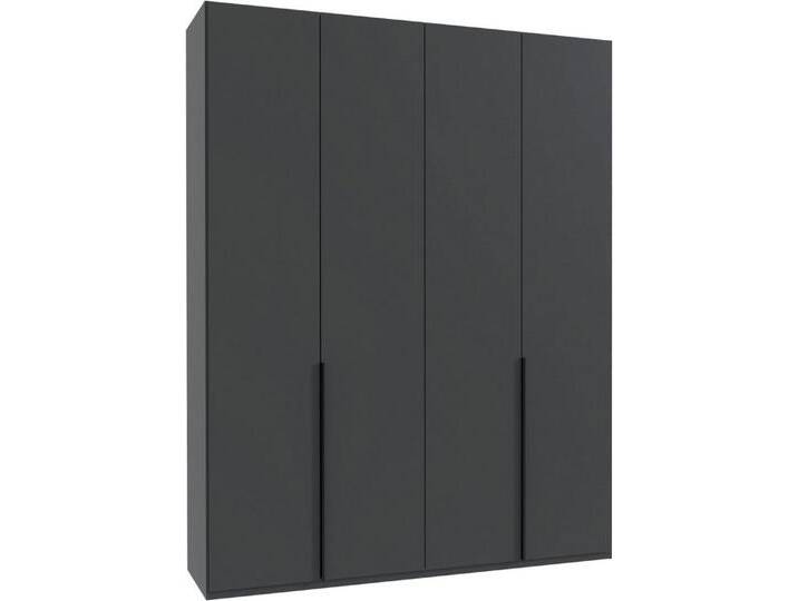 Wimex Kleiderschrank Mugano,in 8 Breiten,3 Höhen,2 Tiefen, viele Farben, Made in Germany (in Basic oder Premium Ausstattung mit 2 weiteren Einlegeböden) mit langen oder kurzen Griffen aus Metall von Wimex
