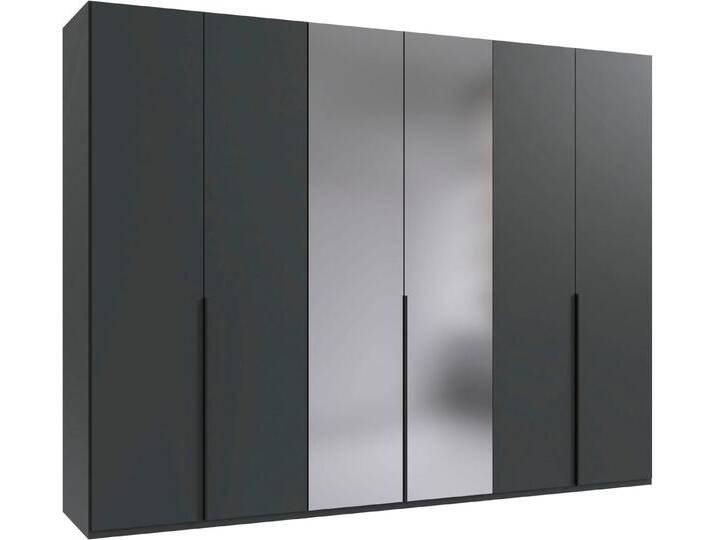 Wimex Kleiderschrank Mugano,in 8 Breiten,3 Höhen,2 Tiefen, viele Farben, Made in Germany (in Basic oder Premium Ausstattung mit 2 weiteren Einlegeböden) mit langen oder kurzen Griffen aus Metall von Wimex