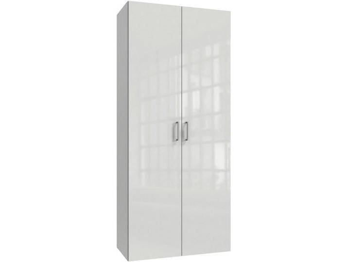 Wimex Kleiderschrank Mugano,in 8 Breiten,3 Höhen,2 Tiefen, viele Farben, Made in Germany (in Basic oder Premium Ausstattung mit 2 weiteren Einlegeböden) mit langen oder kurzen Griffen aus Metall von Wimex