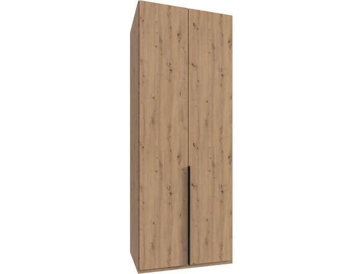 Wimex Kleiderschrank Mugano,in 8 Breiten,3 Höhen,2 Tiefen, viele Farben, Made in Germany (in Basic oder Premium Ausstattung mit 2 weiteren Einlegeböden) mit langen oder kurzen Griffen aus Metall von Wimex