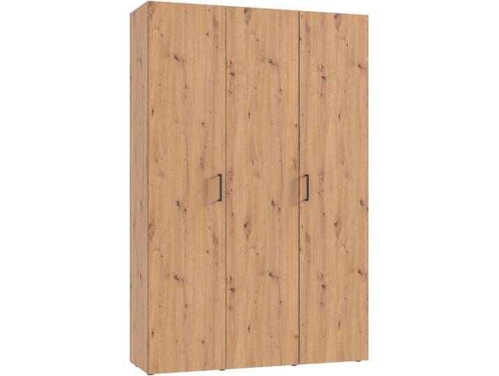 Wimex Kleiderschrank Mugano,in 8 Breiten,3 Höhen,2 Tiefen, viele Farben, Made in Germany (in Basic oder Premium Ausstattung mit 2 weiteren Einlegeböden) mit langen oder kurzen Griffen aus Metall von Wimex