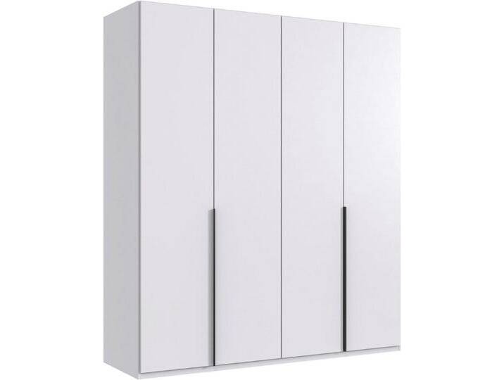 Wimex Kleiderschrank Mugano,in 8 Breiten,3 Höhen,2 Tiefen, viele Farben, Made in Germany (in Basic oder Premium Ausstattung mit 2 weiteren Einlegeböden) mit langen oder kurzen Griffen aus Metall von Wimex