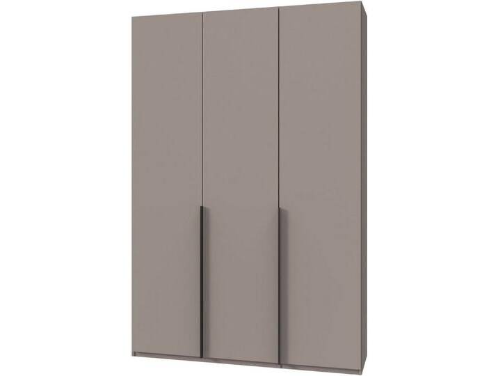 Wimex Kleiderschrank Mugano,in 8 Breiten,3 Höhen,2 Tiefen, viele Farben, Made in Germany (in Basic oder Premium Ausstattung mit 2 weiteren Einlegeböden) mit langen oder kurzen Griffen aus Metall von Wimex