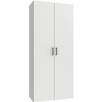 Wimex Kleiderschrank "Mugano,in 8 Breiten,3 Höhen,2 Tiefen, viele Farben, Made in Germany", (in Basic oder Premium Ausstattung mit 2 weiteren Einlegeböden), mit langen oder kurzen Griffen aus Metall, mit oder ohne Spiegel von Wimex