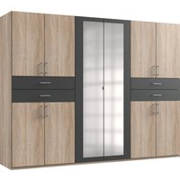 Wimex Drehtürenschrank "Taiga Kleiderschrank mit Spiegel", mit Schubladen auf bequemer Höhe Wimex Drehtürenschrank "Taiga Kleiderschrank mit Spiegel", mit Schubladen auf bequemer Höhe von Wimex