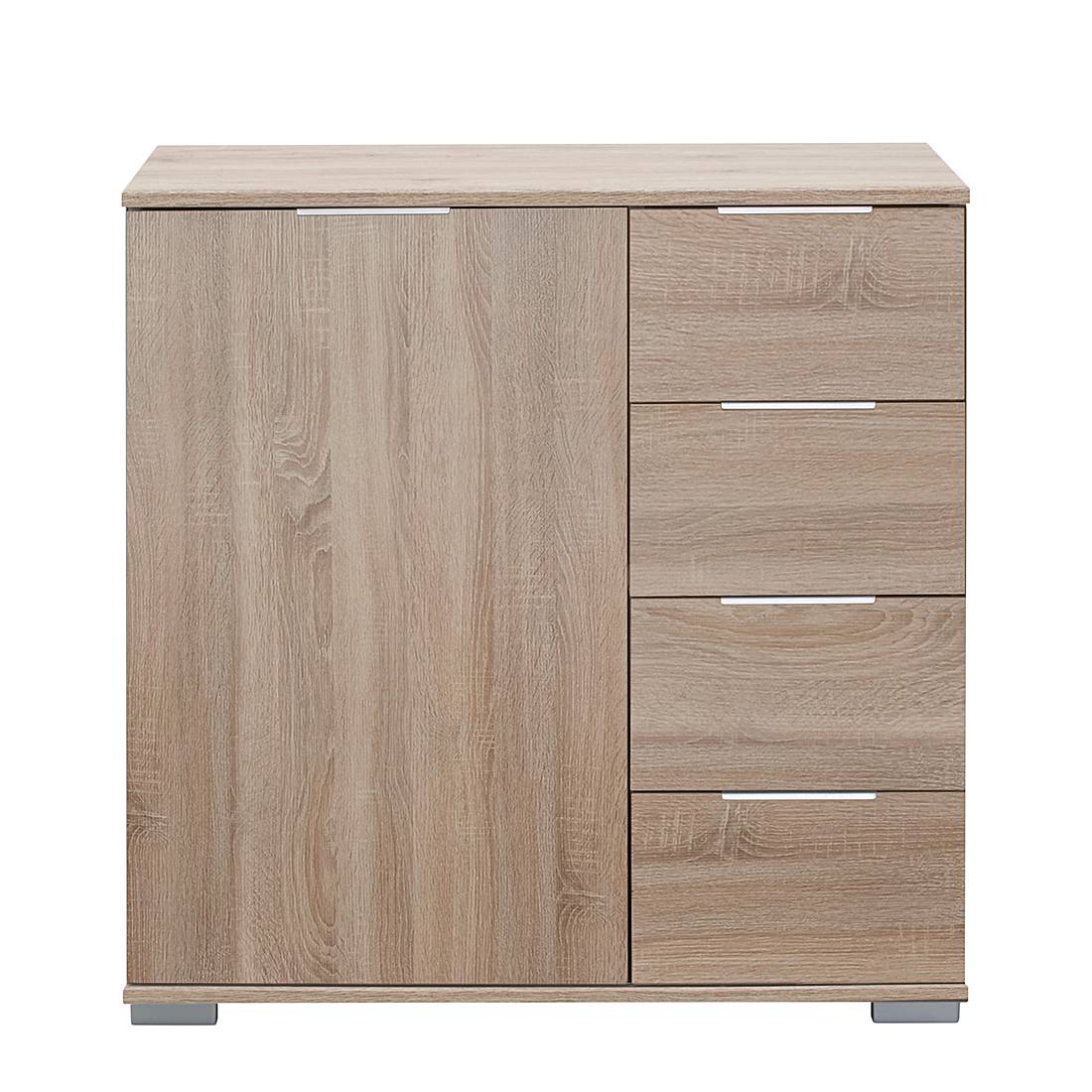 Wimex Kombikommode Lingga II Eiche Sägerau Dekor Spanplatte 82x82x41 cm (BxHxT) Modern von Wimex