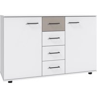 Wimex Kombikommode "Taiga" obere Schublade in Absatzfarbe oder uni weiß Wimex Kombikommode "Taiga" obere Schublade in Absatzfarbe oder uni weiß von Wimex