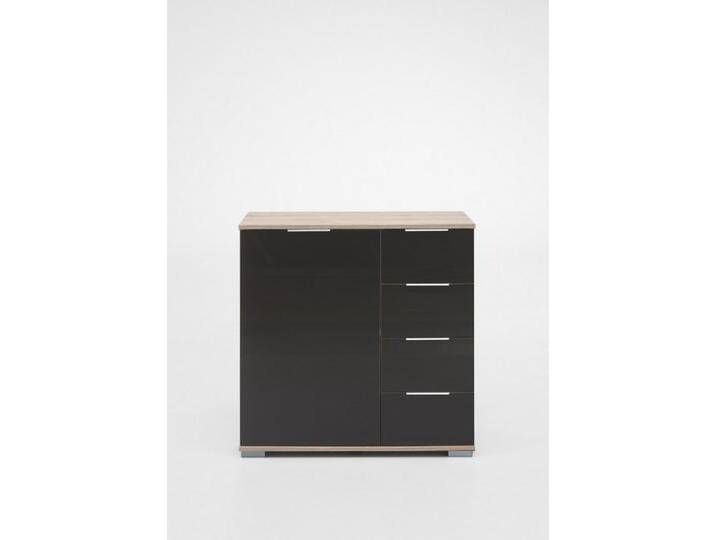 Wimex Kombikommode in Eiche-Sägerau mit 4 Schubladen und einer Tür (BxHxT: 81x83x41 cm) von Wimex