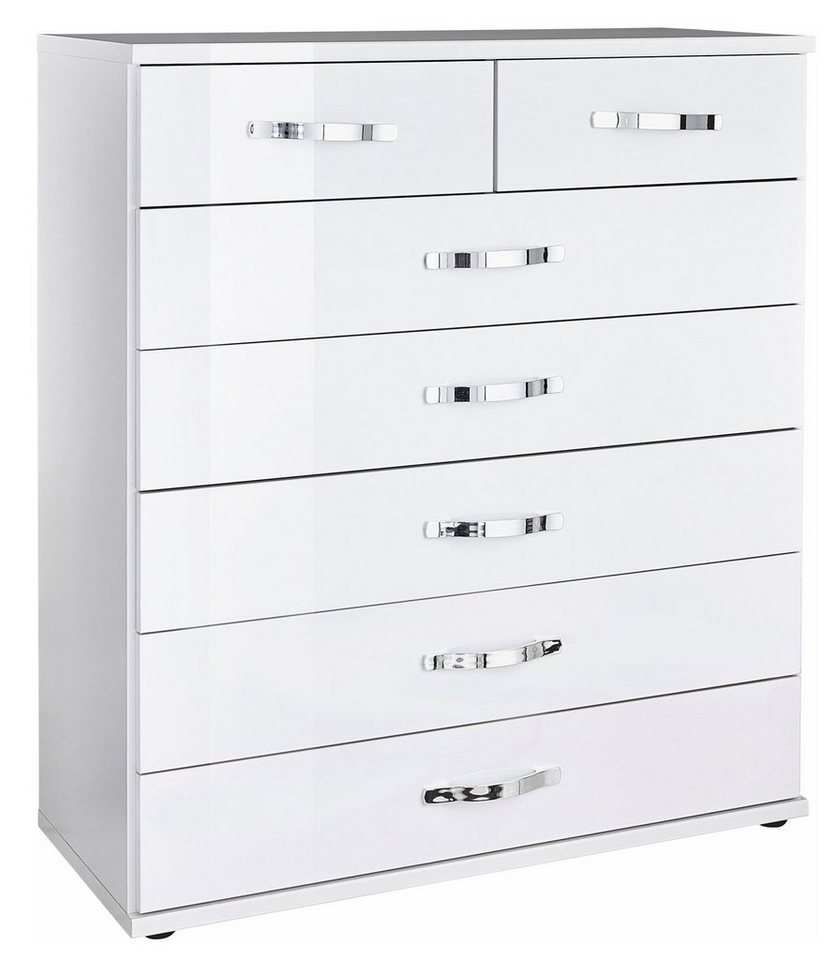 Wimex Kommode Trio (Trio, 1 St., Kommode), weiß Hochglanz 90cm von Wimex