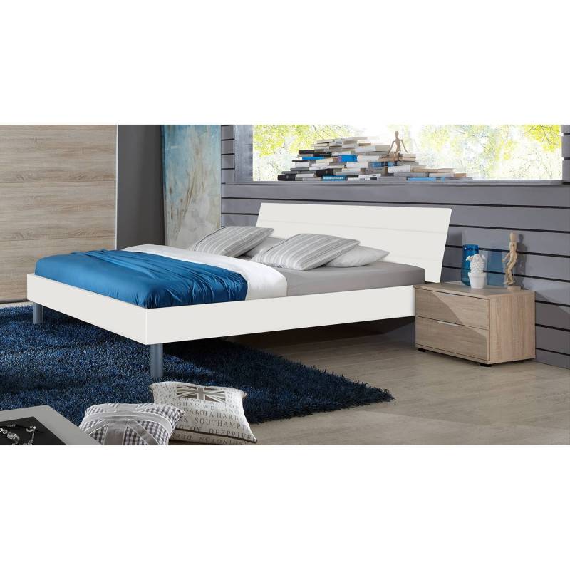 home24 Kopfteil Easy Beds 98cm Weiß/Weiß von home24