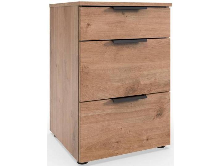 Wimex Nachtkommode Level by fresh to go, 3 Schubladen mit soft-close Funktion, 41cm breit, 61cm hoch, beige von Wimex