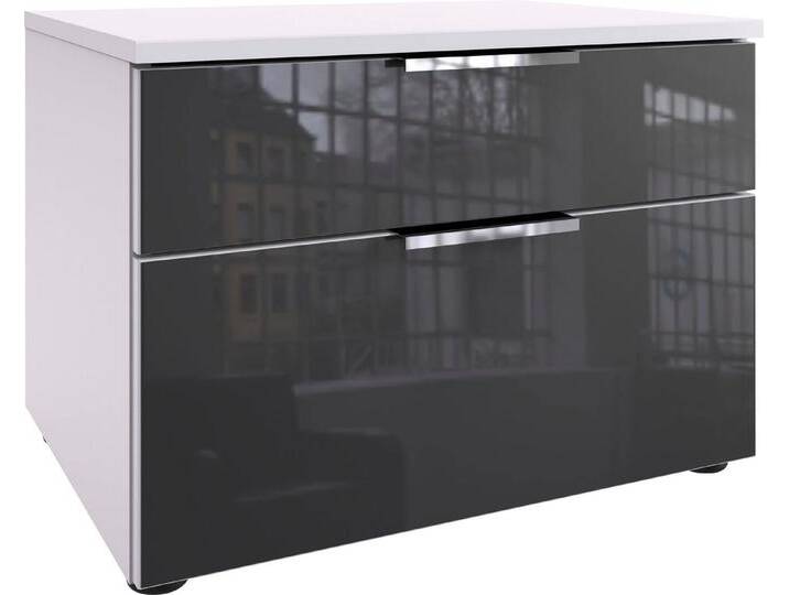 Wimex Nachtkommode Level36 C by fresh to go, mit Glaselementen auf der Front, soft-close Funktion, 54cm breit, schwarz Wimex Nachtkommode Level36 C by fresh to go, mit Glaselementen auf der Front, soft-close Funktion, 54cm breit, schwarz von Wimex