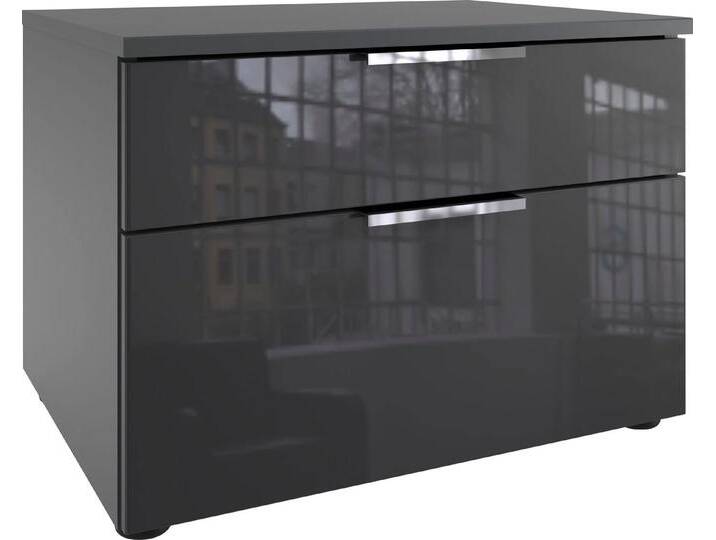 Wimex Nachtkommode Level36 C by fresh to go, mit Glaselementen auf der Front, soft-close Funktion, 54cm breit, schwarz Wimex Nachtkommode Level36 C by fresh to go, mit Glaselementen auf der Front, soft-close Funktion, 54cm breit, schwarz von Wimex