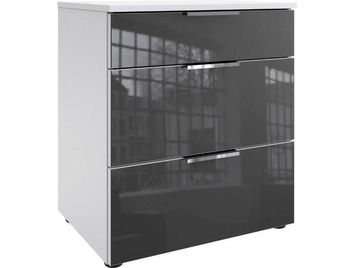 Wimex Nachtkommode Level36 C by fresh to go, mit Glaselementen auf der Front, soft-close Funktion, 54cm breit, schwarz Wimex Nachtkommode Level36 C by fresh to go, mit Glaselementen auf der Front, soft-close Funktion, 54cm breit, schwarz von Wimex