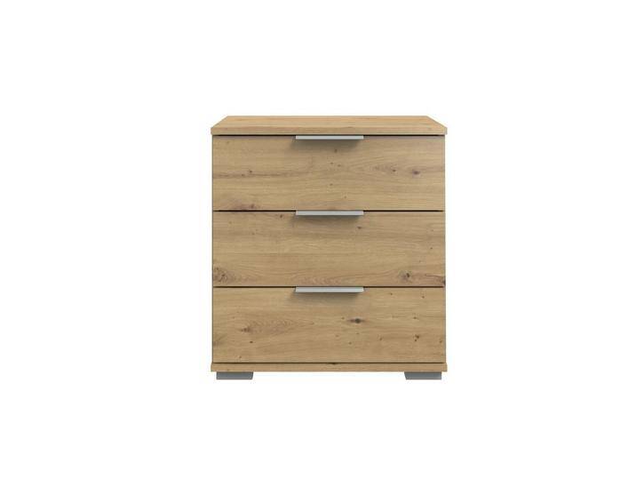 Wimex Nachtkommode in Artisan-Eiche mit 3 Schubladen (BxHxT: 52x58x38 cm) von Wimex