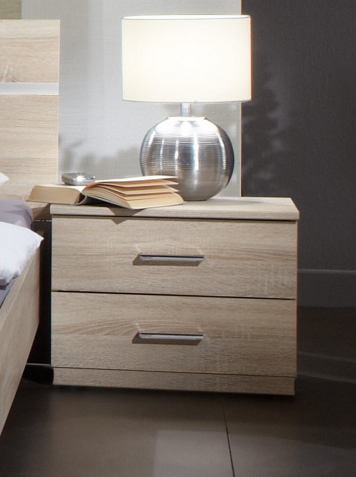 Wimex Nachtschrank in EICHE SAEGERAU-NACHBILDUNG - 52x40x38cm (BxHxT) von Wimex