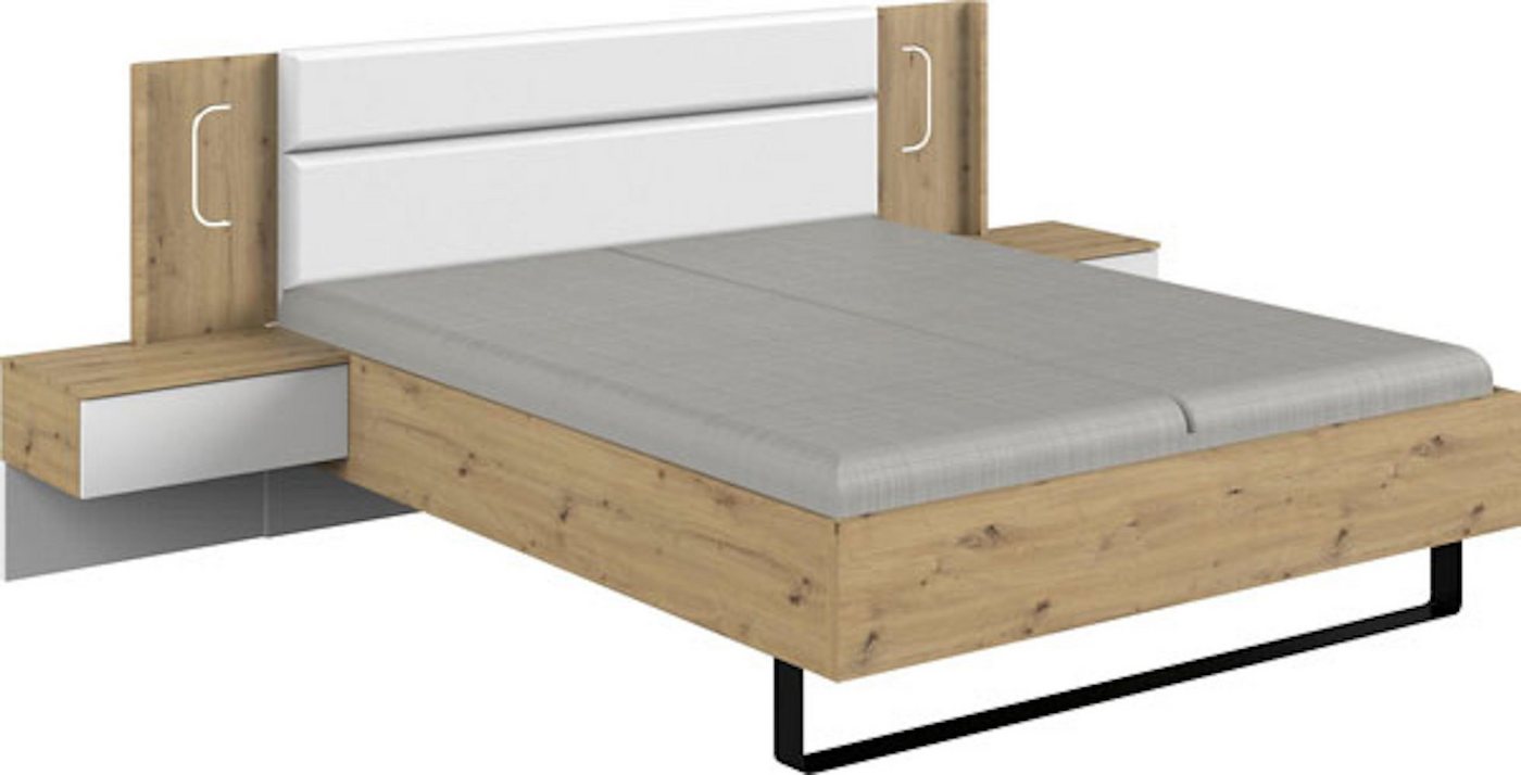 Wimex Schlafzimmer-Set Shanghai, (pflegeleichte Kunststoffoberfläche, Stangengriff, 1-tlg., Bett), 160x200cm weiß artisan eiche Wimex Schlafzimmer-Set Shanghai, (pflegeleichte Kunststoffoberfläche, Stangengriff, 1-tlg., Bett), 160x200cm weiß artisan eiche von Wimex