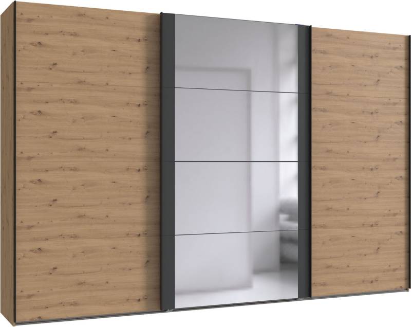 Wimex Schwebetürenschrank Bern Schiebetürenschrank TOPSELLER Schrank mit zusätzlicher Innenausstattung, Garderobe von Wimex