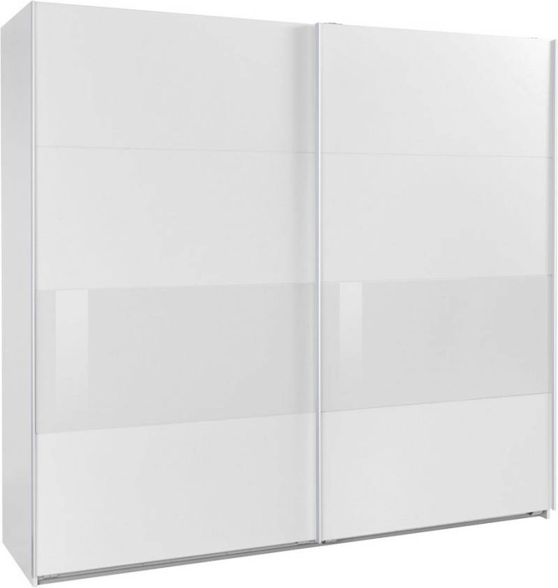Wimex Schwebetürenschrank Bramfeld TOPSELLER Kleiderschrank mit Glaselementen und zusätzlichen Einlegeböden von Wimex