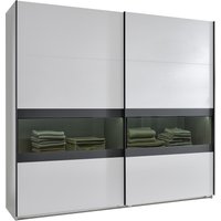 Wimex Schwebetürenschrank "Easy Plus, Kleiderschrank Made in Germany", mit Glaseinsatz/ Rauchglas, viele Breiten zur Auswahl, schwarze Griffe Wimex Schwebetürenschrank "Easy Plus, Kleiderschrank Made in Germany", mit Glaseinsatz/ Rauchglas, viele Breiten zur Auswahl, schwarze Griffe von Wimex