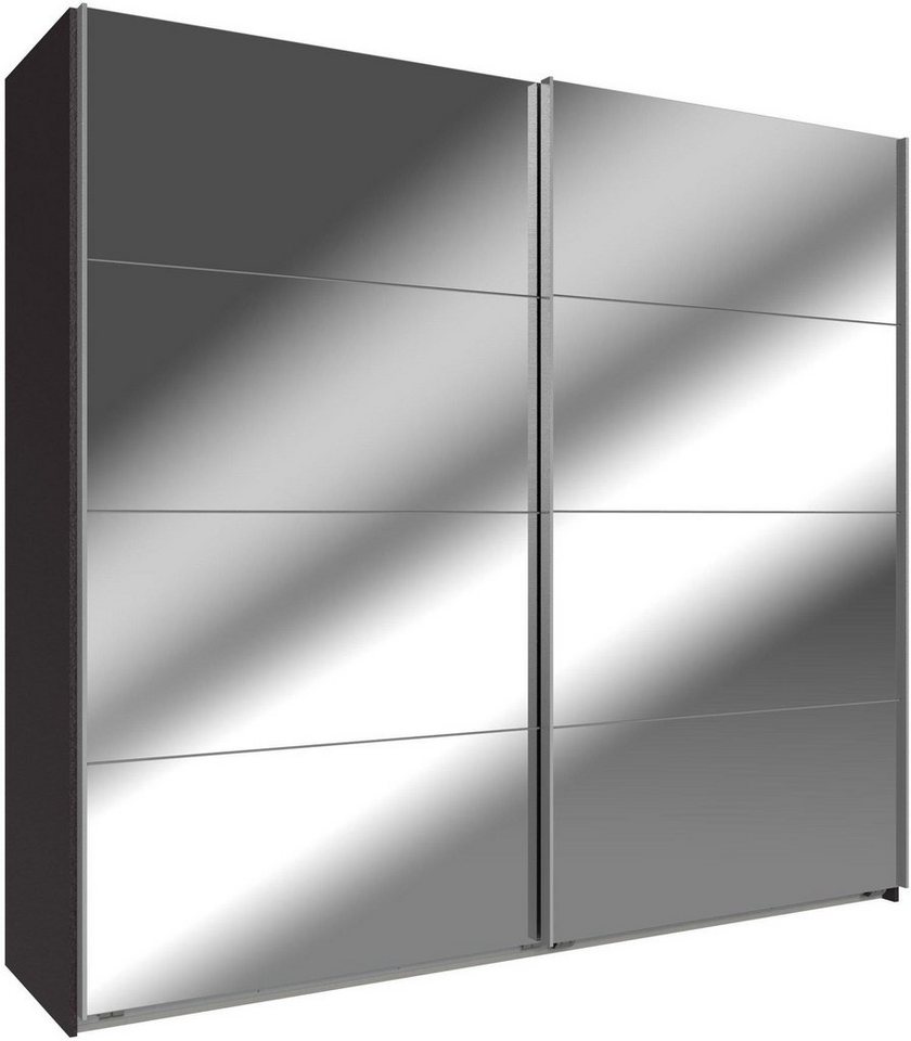 Wimex Schwebetürenschrank Easy Plus (1-St) 225cm graphit Spiegel von Wimex