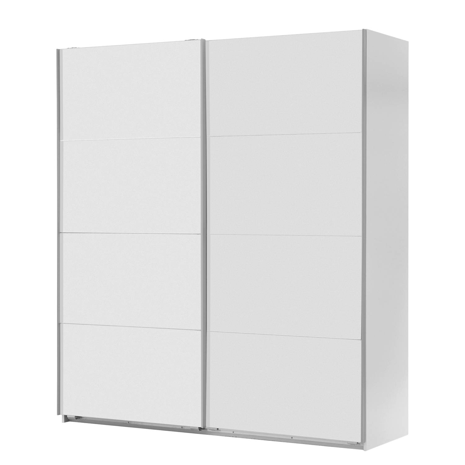 Wimex Schwebetürenschrank Easy Plus II Weiß 180x236x65 cm (BxHxT) Spanplatte Modern von Wimex