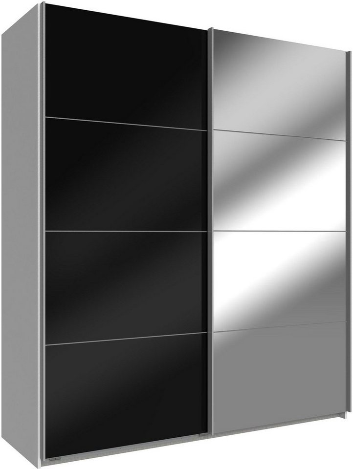 Wimex Schwebetürenschrank Easy mit Glas und Spiegel von Wimex