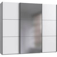 Wimex Kleiderschrank "Indiana by fresh to go, wahlweise mit oder ohne Spiegel" INKLUSIVE Innenausstattung und Selbsteinzug für die Türen, große Breiten250 oder 300cm, mit oder ohne Glasfront, Made in Germany von Wimex