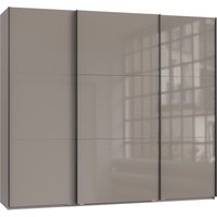 Wimex Kleiderschrank "Indiana by fresh to go, wahlweise mit oder ohne Spiegel" INKLUSIVE Innenausstattung und Selbsteinzug für die Türen, große Breiten250 oder 300cm, mit oder ohne Glasfront, Made in Germany von Wimex