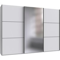 Wimex Kleiderschrank "Indiana by fresh to go, wahlweise mit oder ohne Spiegel" INKLUSIVE Innenausstattung und Selbsteinzug für die Türen, große Breiten250 oder 300cm, mit oder ohne Glasfront, Made in Germany von Wimex