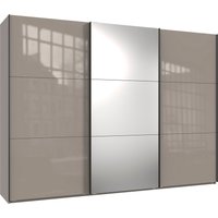 Wimex Kleiderschrank "Indiana by fresh to go, wahlweise mit oder ohne Spiegel" INKLUSIVE Innenausstattung und Selbsteinzug für die Türen, große Breiten250 oder 300cm, mit oder ohne Glasfront, Made in Germany von Wimex