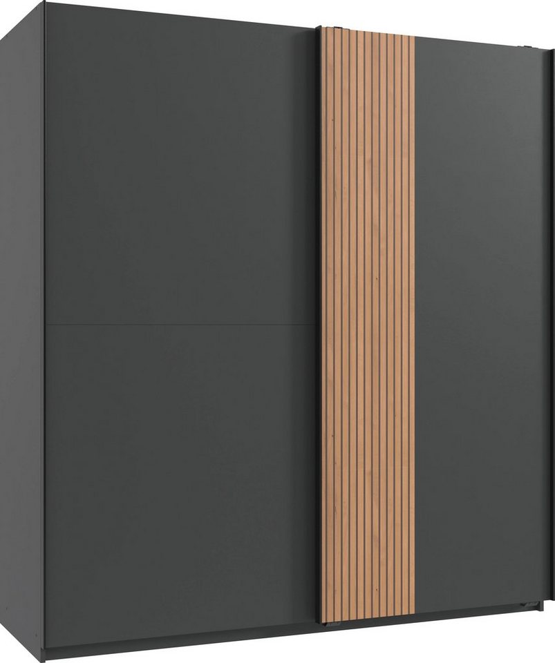 Wimex Schwebetürenschrank Lüneburg mit Akustiklamellen Optik, 180cm breit Wimex Schwebetürenschrank Lüneburg mit Akustiklamellen Optik, 180cm breit von Wimex