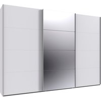 Wimex Kleiderschrank "Mugano, Made in Germany, Lieferung bis in Deine Etage und Stellort", (wähle Deine Ausstattung: Basic oder Premium), 3 Schwebetüren, große Größen, mit oder ohne Spiegel, Metallgriffe von Wimex