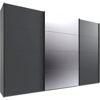 Wimex Kleiderschrank "Mugano, Made in Germany, Lieferung bis in Deine Etage und Stellort", (wähle Deine Ausstattung: Basic oder Premium), 3 Schwebetüren, große Größen, mit oder ohne Spiegel, Metallgriffe von Wimex
