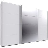 Wimex Kleiderschrank "Mugano, Made in Germany, Lieferung bis in Deine Etage und Stellort", (wähle Deine Ausstattung: Basic oder Premium), 3 Schwebetüren, große Größen, mit oder ohne Spiegel, Metallgriffe von Wimex