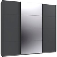 Wimex Kleiderschrank "Mugano, Made in Germany, Lieferung bis in Deine Etage und Stellort", (wähle Deine Ausstattung: Basic oder Premium), 3 Schwebetüren, große Größen, mit oder ohne Spiegel, Metallgriffe von Wimex