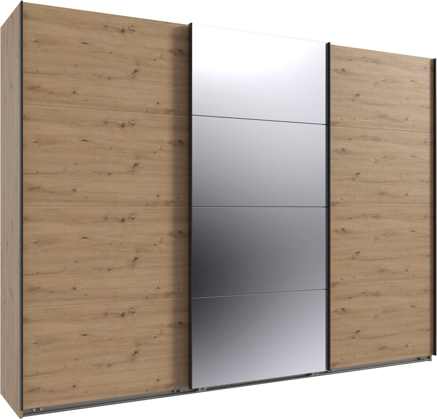 Wimex Kleiderschrank Mugano, Made in Germany, Lieferung bis in Deine Etage und Stellort (wähle Deine Ausstattung: Basic oder Premium) 3 Schwebetüren, große Größen, mit oder ohne Spiegel, Metallgriffe Wimex Kleiderschrank Mugano, Made in Germany, Lieferung bis in Deine Etage und Stellort (wähle Deine Ausstattung: Basic oder Premium) 3 Schwebetüren, große Größen, mit oder ohne Spiegel, Metallgriffe von Wimex