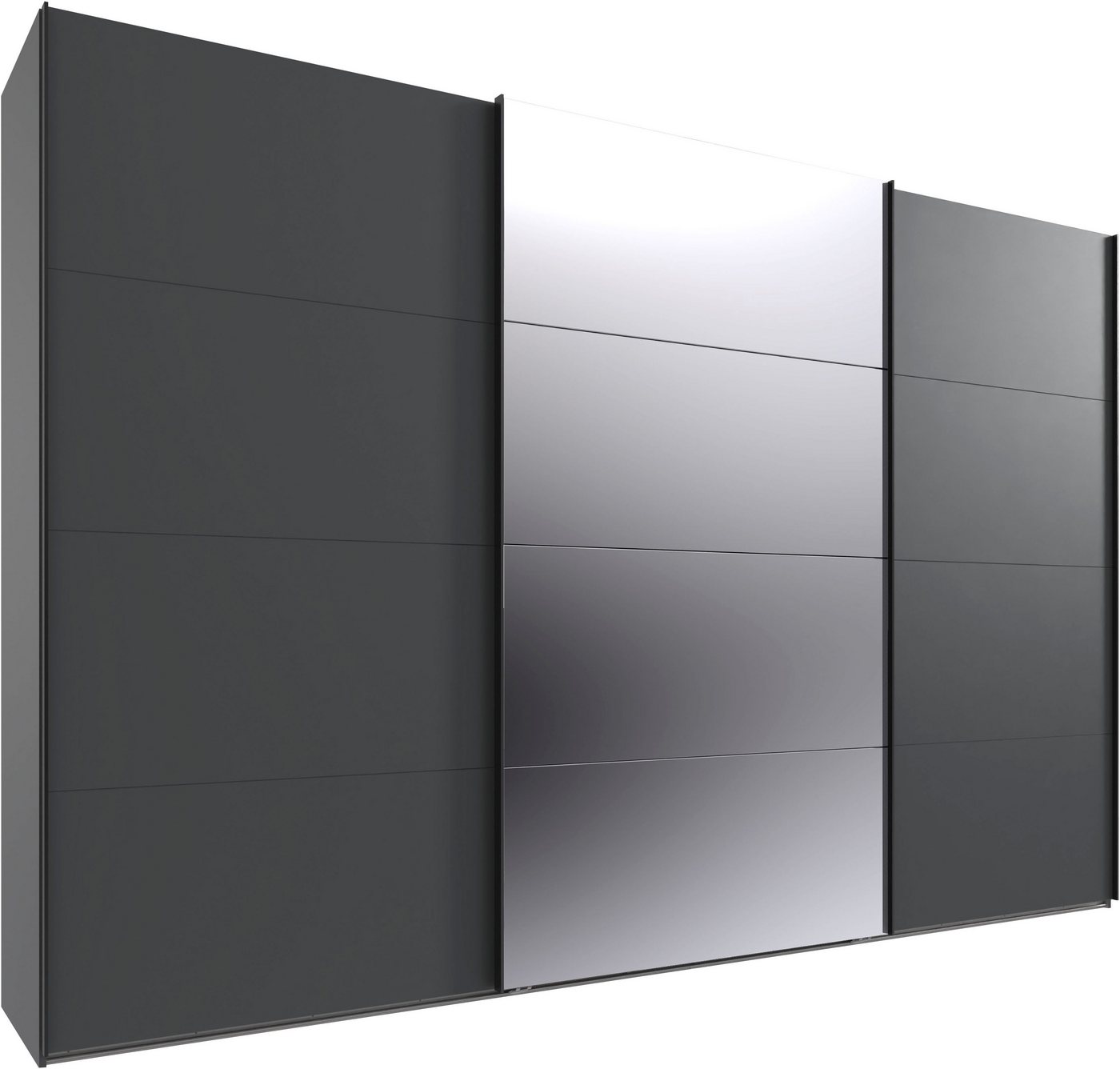 Wimex Schwebetürenschrank Mugano, Made in Germany, Lieferung bis in Deine Etage und Stellort (wähle Deine Ausstattung: Basic oder Premium) 3 Schwebetüren, große Größen, mit oder ohne Spiegel, Metallgriffe Wimex Schwebetürenschrank Mugano, Made in Germany, Lieferung bis in Deine Etage und Stellort (wähle Deine Ausstattung: Basic oder Premium) 3 Schwebetüren, große Größen, mit oder ohne Spiegel, Metallgriffe von Wimex