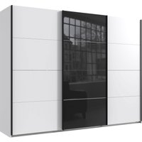 Wimex Schwebetürenschrank "Norderstedt", INKLUSIVE 2 Stoffboxen und 2 zusätzliche Einlegeböden, mit Glastür von Wimex