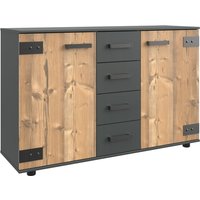 Wimex Stockholm Kommode Graphit Wimex Stockholm Kommode Graphit von Wimex