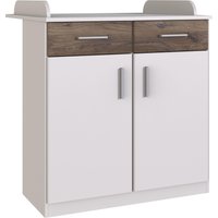 Wimex Wickelkommode "Joker", mit 2 Türen und 2 Schubladen, Wickelhöhe 93cm, umbaubar zur Kommode, 91 cm von Wimex