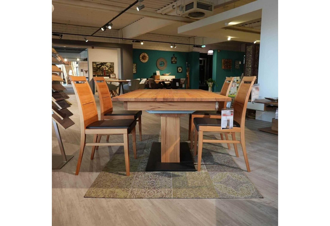 Wimmer Essgruppe Essgruppe Casera Tisch Mit 4 Stühlen Leder Colarado Dunkelbraun Wimmer Essgruppe Essgruppe Casera Tisch Mit 4 Stühlen Leder Colarado Dunkelbraun von Wimmer