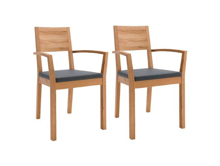 Wimmer Esszimmerstuhl Silent 1 mit Armlehnen und Polstersitz S-8100AL im 2er-Set Rücken Gestell und Armlehnen Massivholz Holzstuhl Ausführung wählbar von Wimmer