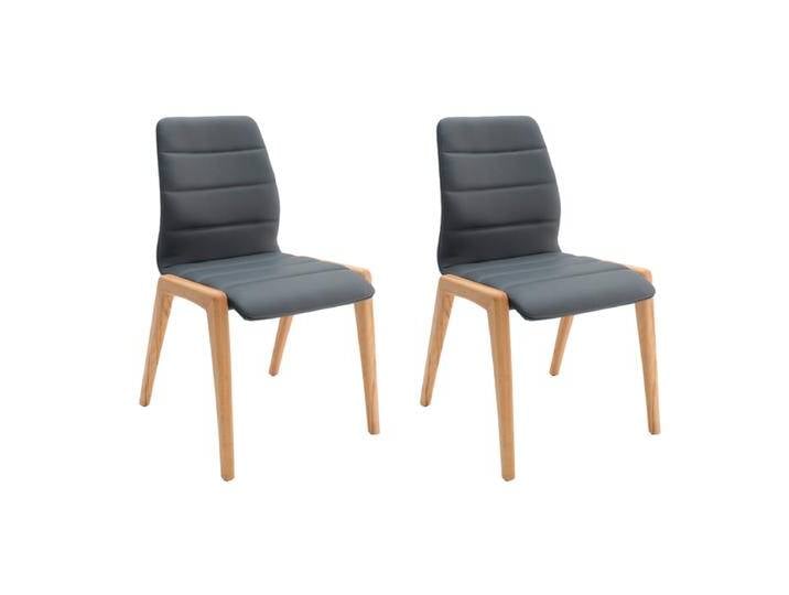 Wimmer Nyon gepolsterter Esszimmerstuhl mit Massivholzgestell NY-3850 im 2er-Set Polsterstuhl für Ihr Esszimmer und Ihre Küche Bezug und Holz wählbar von Wimmer