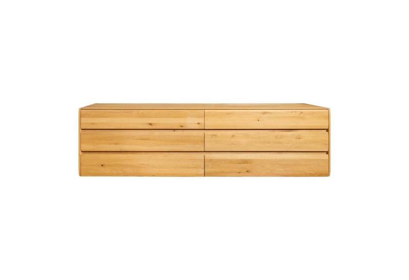 Wimmer Sideboard Sideboard Nyon Rustikale Asteiche Massiv Bianco Geölt von Wimmer