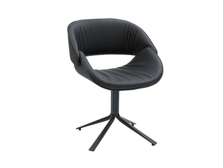 Wimmer Zweigl drehbarer Esszimmerstuhl ZS55 mit Metallgestell schwarzgrau Polsterstuhl mit einfarbigem oder zweifabigem Bezug für Esszimmer Wimmer Zweigl drehbarer Esszimmerstuhl ZS55 mit Metallgestell schwarzgrau Polsterstuhl mit einfarbigem oder zweifabigem Bezug für Esszimmer von Wimmer