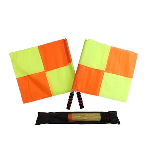 Schiedsrichter Flagge, Linienrichter Flagge 2er-Set Volleyball Schiedsrichterfahne | Hochsichtbare Reißfeste Ausrüstung Für Außenspiele Schulwettbewerbe Und Sportligen von Wimnqie