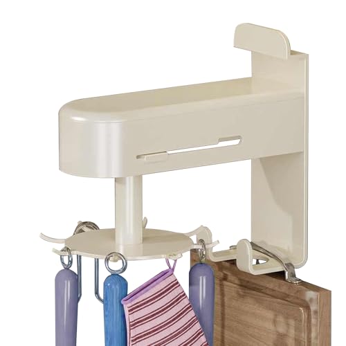 Wimnqie Küchenutensilien Haken - Drehbarer Wandorganizer Haken | Bohrfreier Drehhalter für Löffel Schneidebretter Tücher für Köche Wimnqie Küchenutensilien Haken - Drehbarer Wandorganizer Haken | Bohrfreier Drehhalter für Löffel Schneidebretter Tücher für Köche von Wimnqie