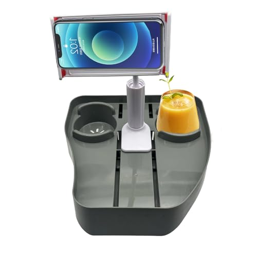 Wimnqie Verstellbares Schwimmbad Handy Tablett,Stabile Ablage | Multifunktionaler Getränkehalter Für Spa Badestrand Und Schwimmbad Für Getränke & Snacks von Wimnqie