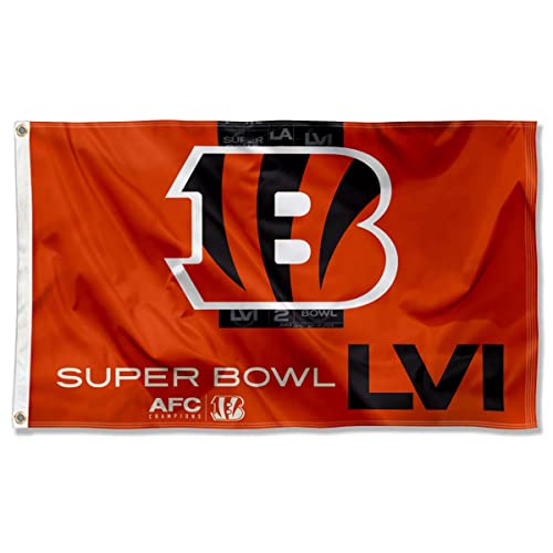 Cincinnati Bengals AFC Super Bowl LVI Bound 3x5 Flagge von Wincraft